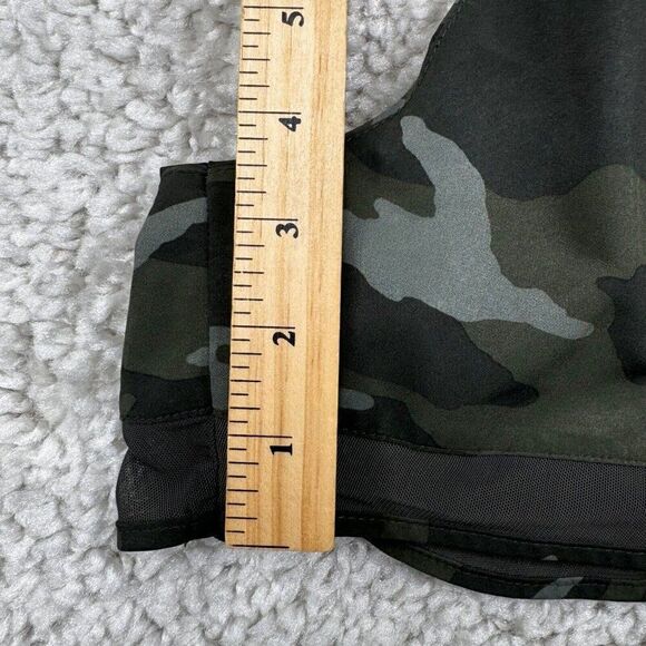 Athleta Camo Printed Mesh Racer Run Short NO LINER - Picture 10 of 11